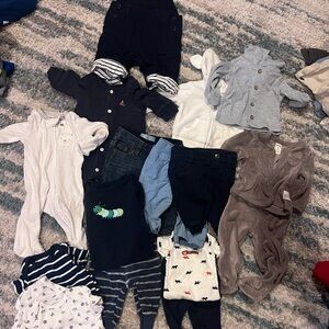 Newborn-3months boys/unisex assorted Clothing lot/set gap,carters,Gymboree